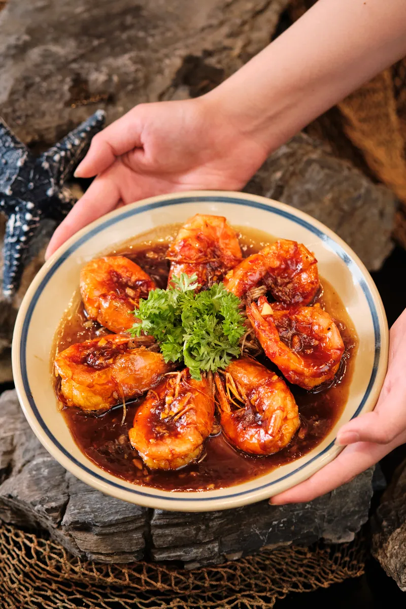 Tôm xốt cay đặc biệt